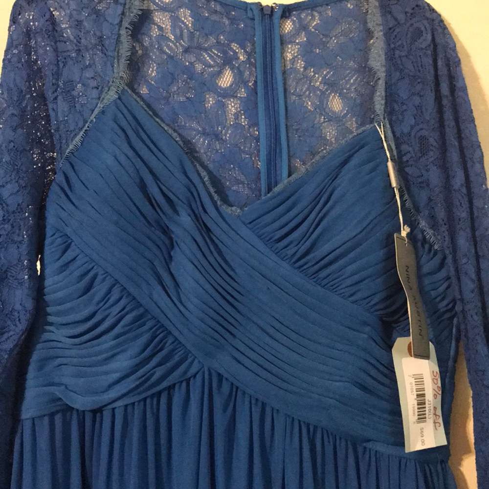 Royal blue dress